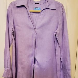 Talbots Irish Linen Blouse